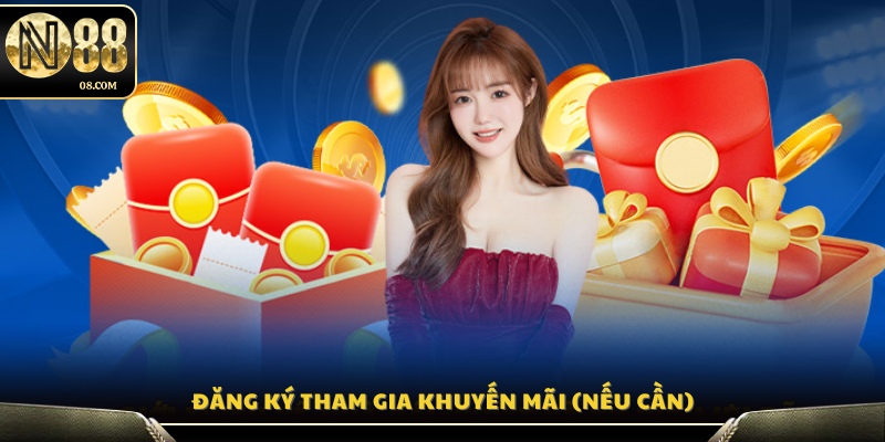 Tiến hành đăng ký để kích hoạt ưu đãi 