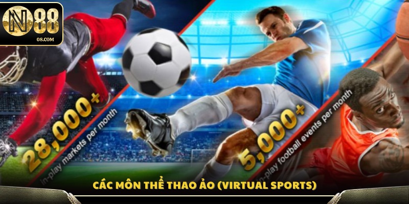 Trải nghiệm cá cược các bộ môn thể thao ảo hấp dẫn
